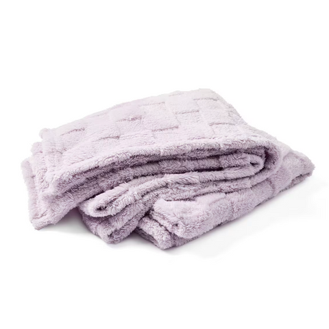 Cosy blanket in lavender