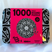 1000 piece puzzle in reusable tin
