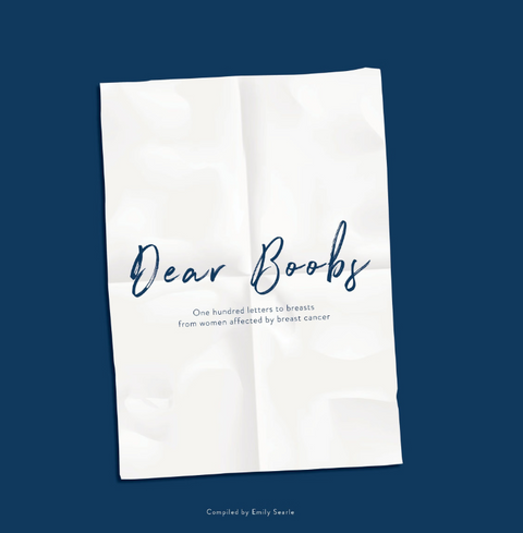 Book cover - The Dear Boobs Project