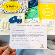 Support Person Care Box